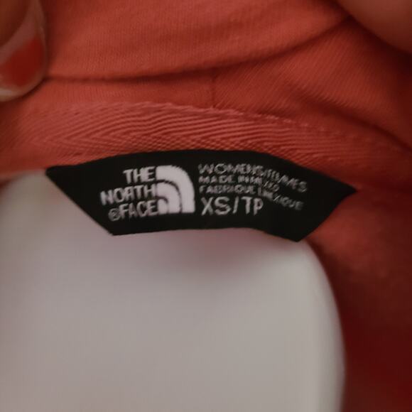 The Northface Coral Pink Hoodie Size XS - Picture 3 of 4